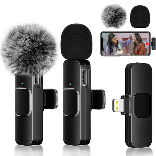 Wireless Lavalier Microphone Set
